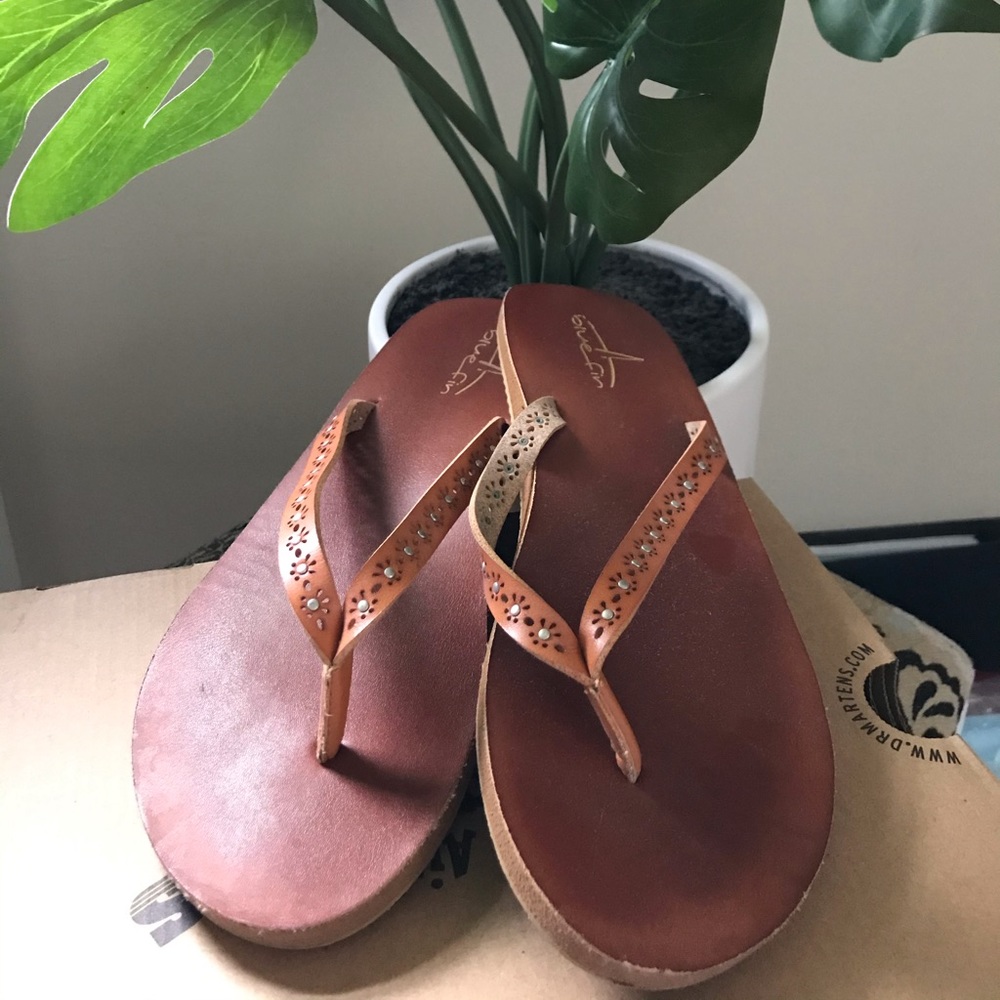 Brown sandals